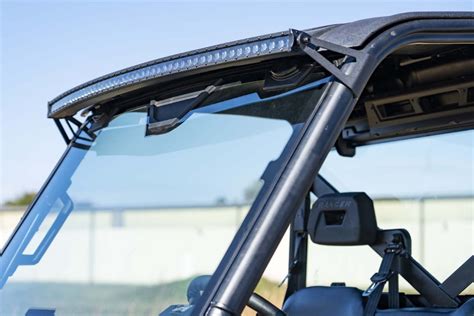 polaris ranger metal light bar enclosures|polaris ranger strobe light kit.